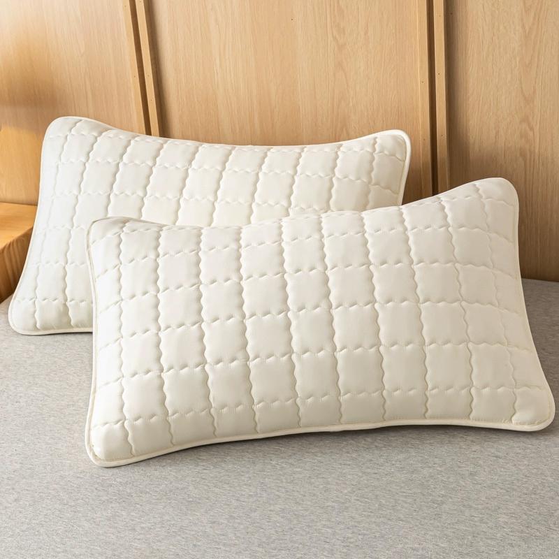 

1 пара хлопковой наволочки, наволочка против слюны, грязеотталкивающая от кожного сала, бытовая, мягкая, удобная (Нет подушки)