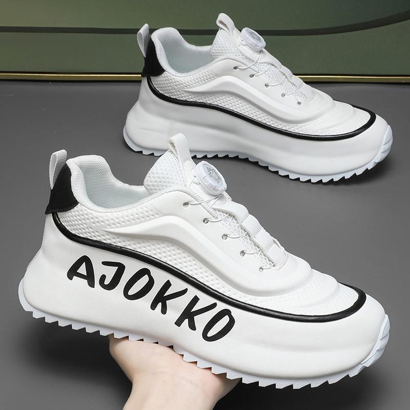 High Quality Men White Sneakers Shoes for Teenagers Korean Version Men's Casual Sports Running Shoes Zapatillas Hombre