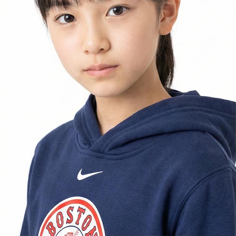 Nike x MLB Sweatshirt Children Aged 3 7 Years Old 3Z3B3SBHC-BOS
