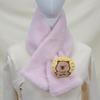 Women's Korean Style Faux Rabbit Fur Scarf - Thick, Warm, Plush Neck Warmer for Autumn/Winter 2024 - Versatile Student Accessory