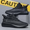 Breathable fly-woven men's shoes lightweight men's autumn mesh breathable trendy shoes mesh shoes