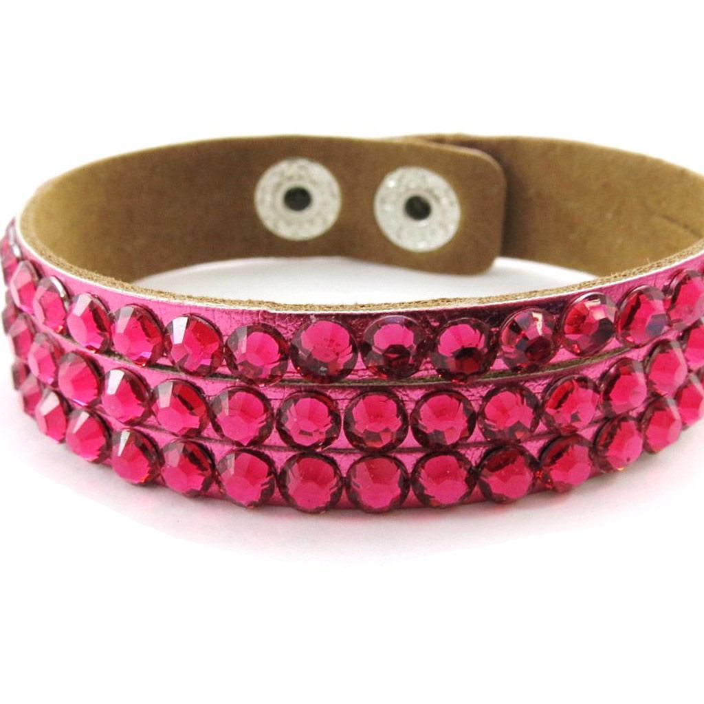 Les Trésors De Lily [J2019] - Bracelet Créateur 'Sissi' fuschia