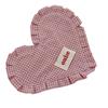 with Pleated Lace Bowl Mats INS Insulation Pad Mat Heart-shaped Plaid Meal Mat  Kitchen