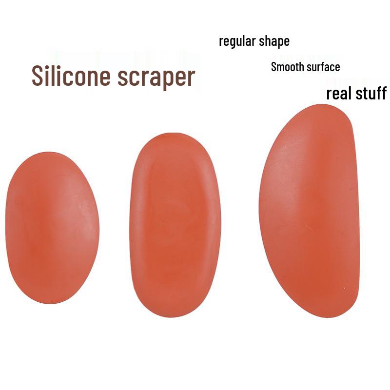Silicone Pottery Tools: Oval Clay Sculpture Repair & Painting Set (Large, Medium, Small)