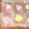 15Pcs Fruit Ice Cube Squeeze Toy Stress Relief Clear Cube Sensory Toy Soft Stretchy Transparent Cube Hand Relaxation Toy Party