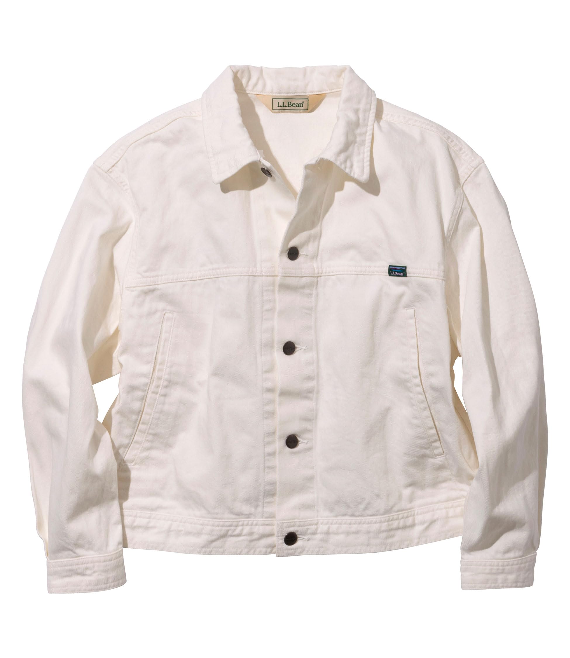

Leadfield Denim Jacket Japan Fit M White CJ75980004 [LL Bean] Women s белый
