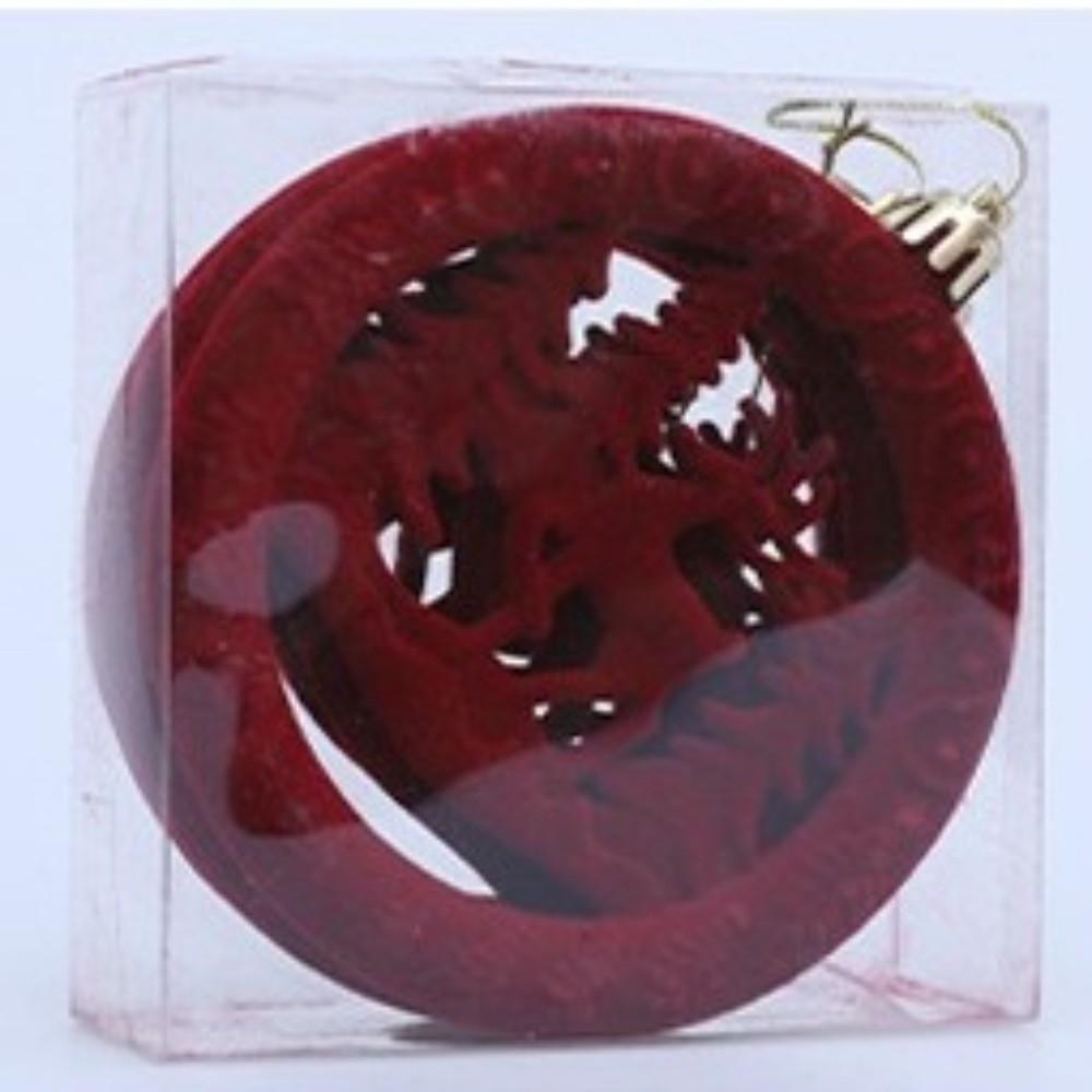 3pcs Cute Christmas Tree Hanging Deer 10cm Xmas Gift Ornaments  Home New Year Decor