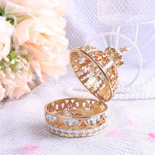 <Crown (Blue)> Pierce Jewelry Box