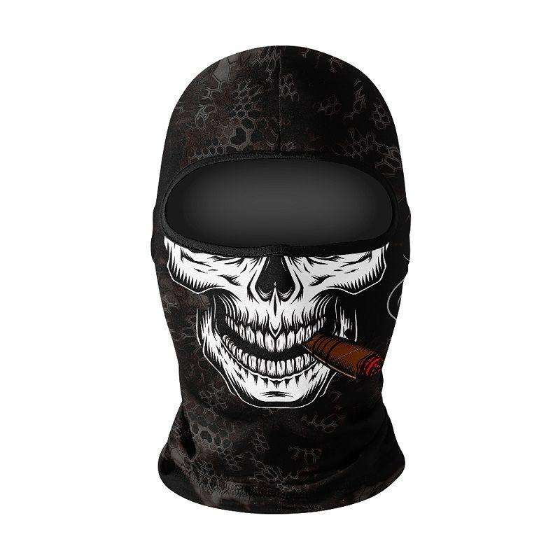 Unisex Ice Silk Breathable Motorcycle Face Mask for Summer Riding & Sun Protection