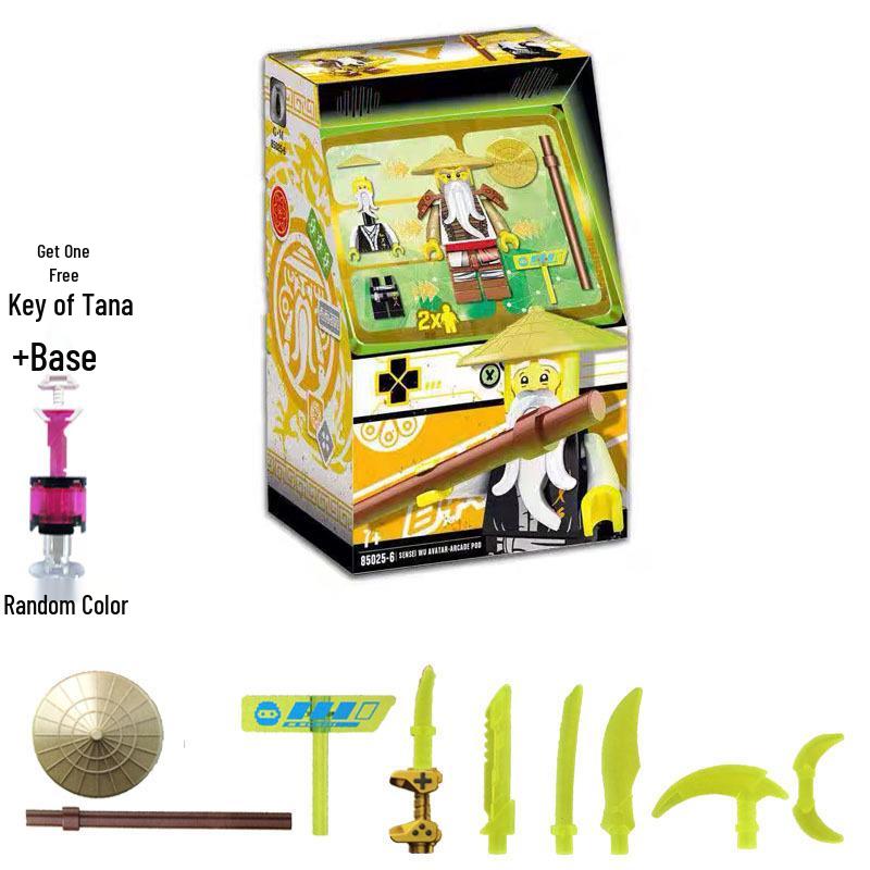 Phantom Ninja Boy Educational Building Blocks - Empire Energy Assembly 1st Street Arcade Toy