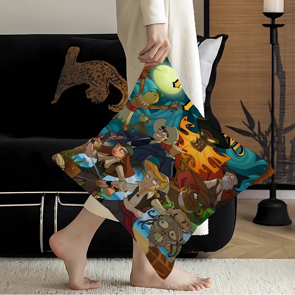 Adventure Decryption Game Mmonkey Iisland Cushion Cover Car Throw Pillow Case For Sofa Car Christmas Gift Xcm Xcm