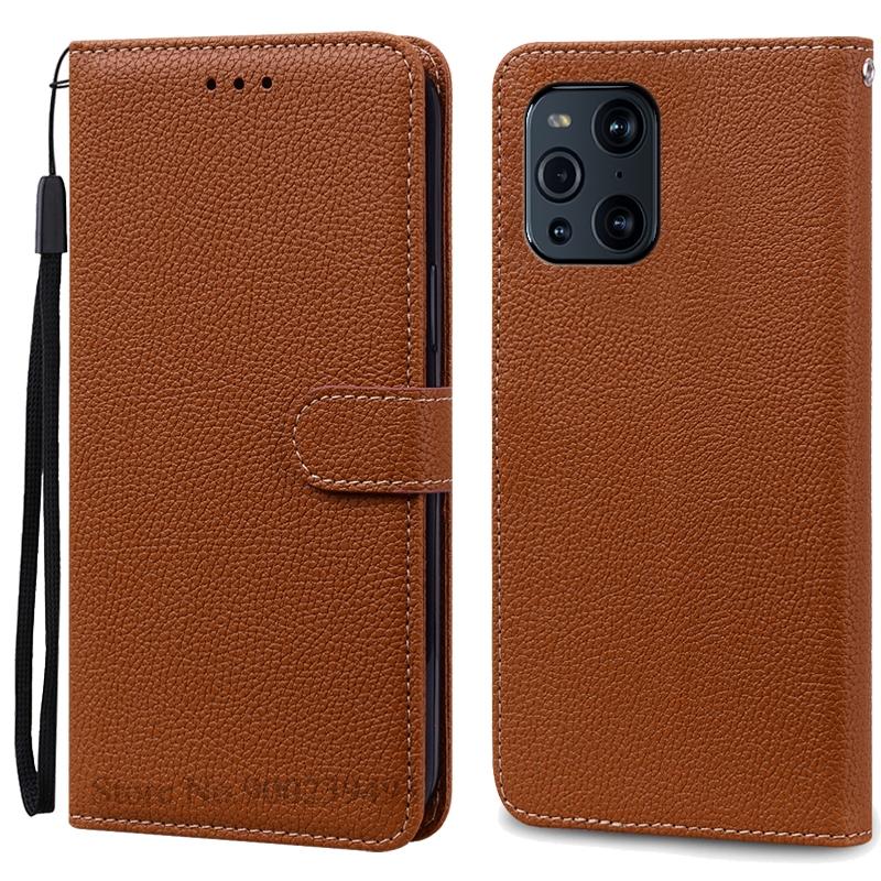 For OPPO Find X3 Pro Case Luxury Leather Flip Case For Oppo Find X3 Pro Wallet Cover Phone Case For Oppo Find X 3 Pro Case Funda