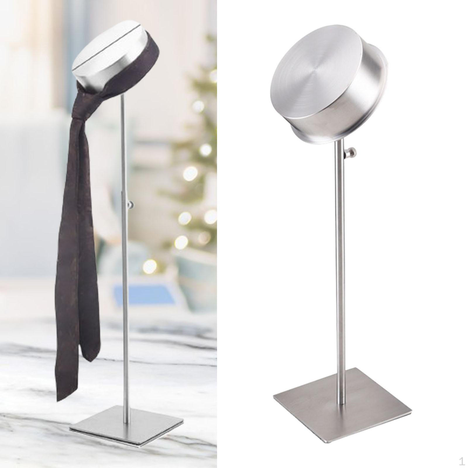 

Подставка для галстука, стойка для столешницы с регулируемой высотой 15,75–25,59 дюйма серебряный