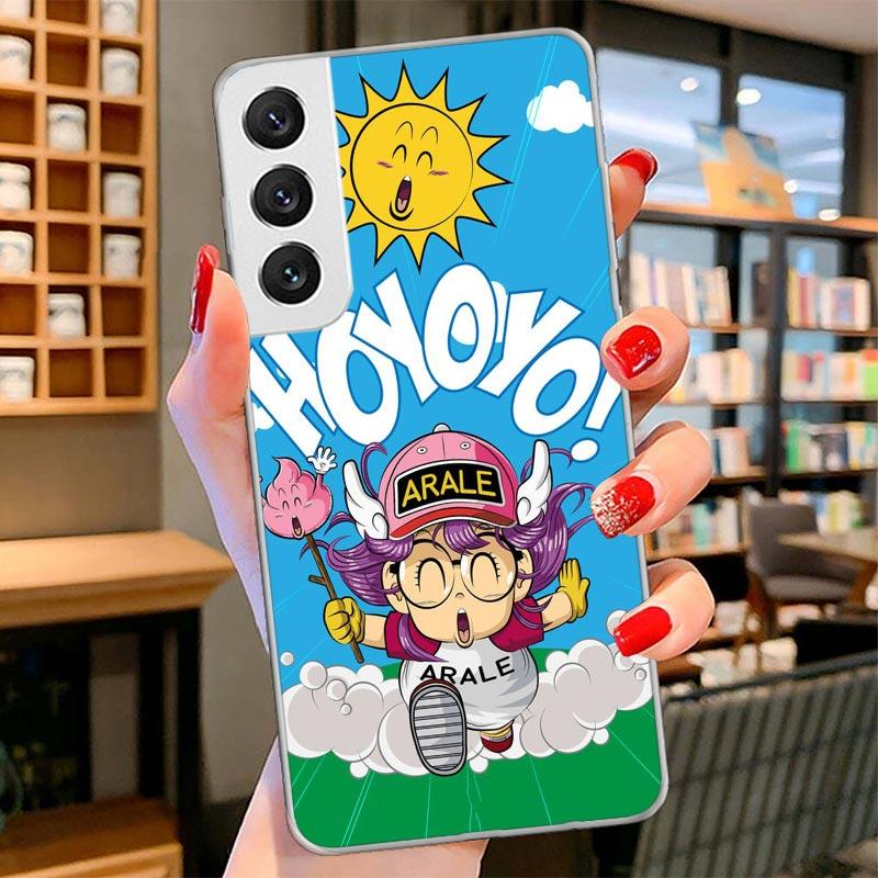 Dr Slump Arale Anime Cover Phone Case For Samsung Galaxy S26 S25 Edge S24 Ultra S23 S22 Plus S21 S20 FE Soft Fundas Shell Galaxy