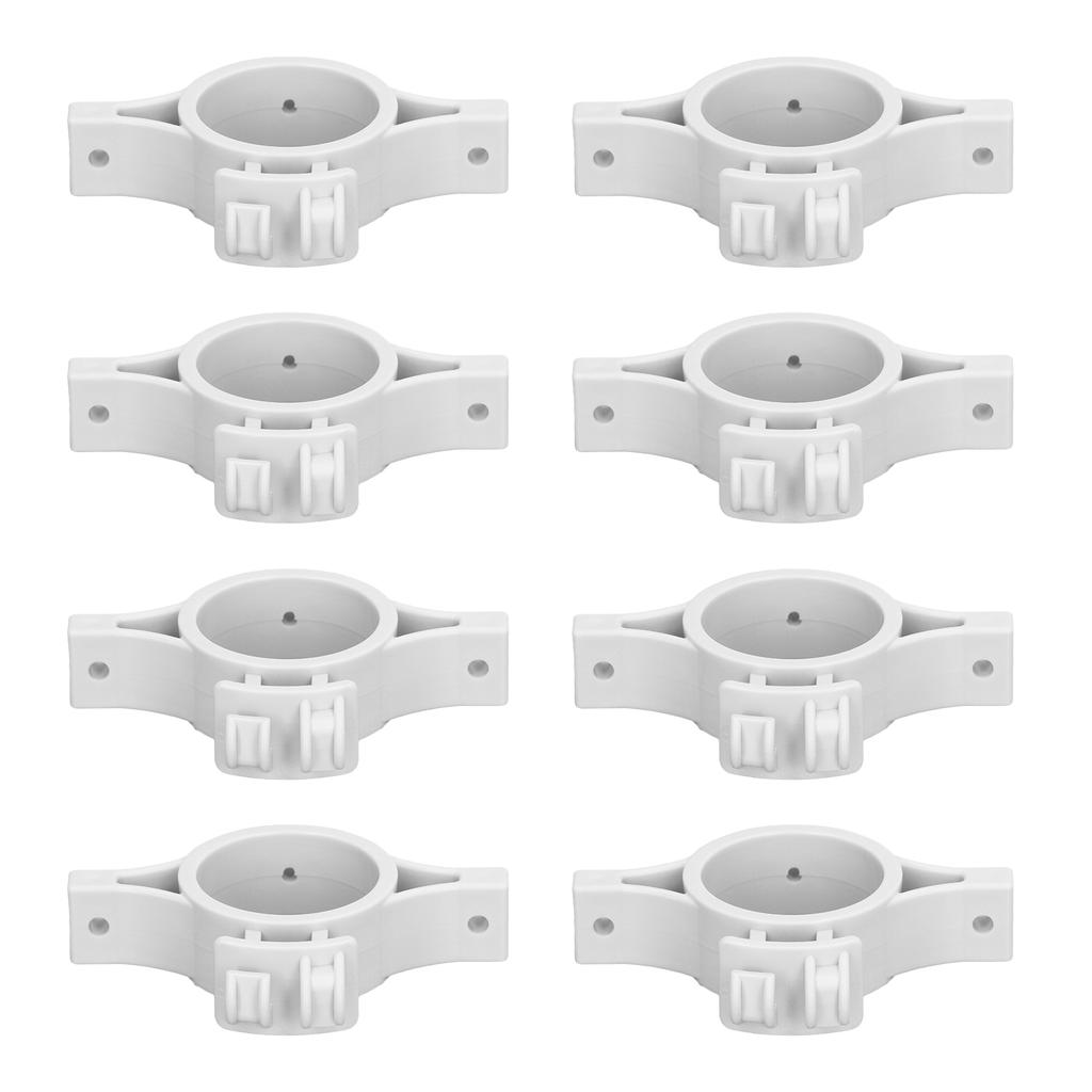 50pcs Electric Fence Insulators Pulse Electric Fence Terminal Rod Insulators with 3.2cm Hole for