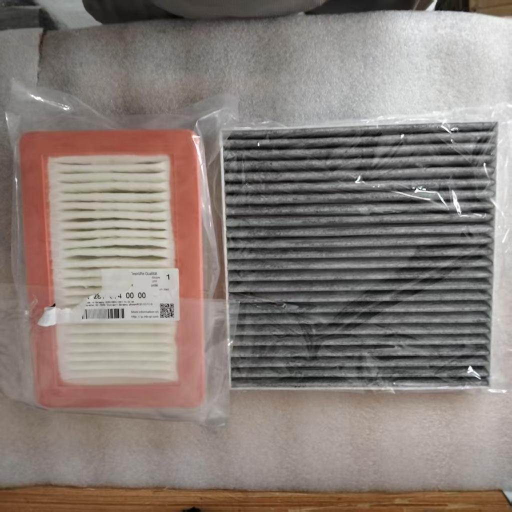 Cabin Air Filter For SMART Forfour Hatchback W453 C453 2014-2020 For Fortwo Convertible Coupe 453 2015-2020 Model Set