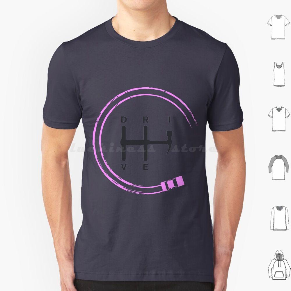 DriveDonut  Hammer Logo T Shirt Big Size 100 Cotton Drive Ryan Gosling Synthwave 80s Cinema Film Nicholas Winding Refen