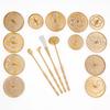 Incense Stick Kit - DIY Materials for Beginners - Making Incense Sticks - Copper Incense Tongs - Incense Spoon - Hairbrush for Sweeping Ash Pressing