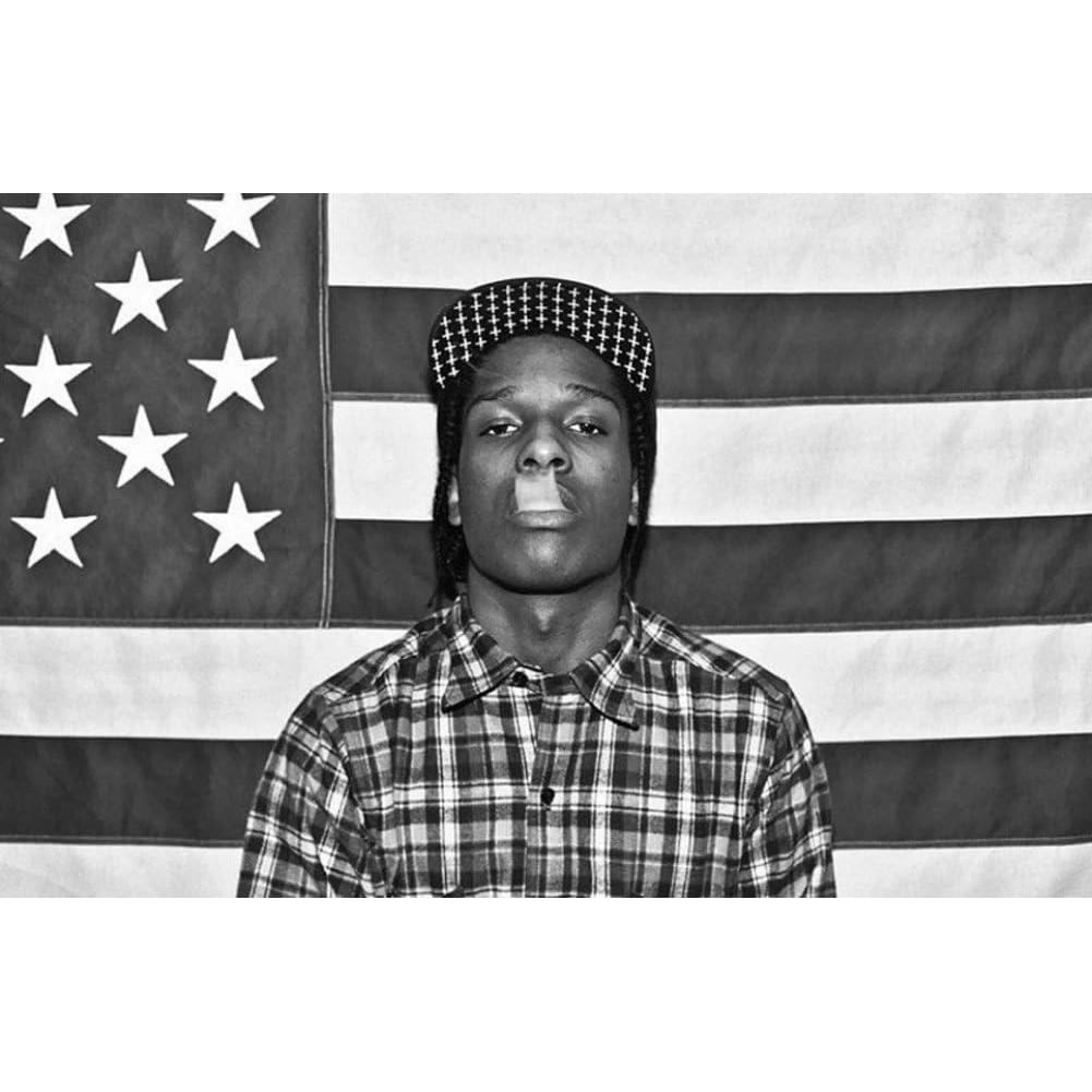Tapestry by Asap Rocky Music Poster Kitchen 75x100 чёрный