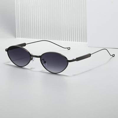 Occhiali da sole alla moda con montatura piccola ovale Unisex alla moda Stile retrò con design di alta gamma e protezione UV 2026