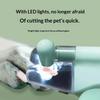 Led Light Pet Nail Clipper Professional Grooming Scissors With Light File For Dogs Cats Small Animals Paw Trimmer Anti Splatter