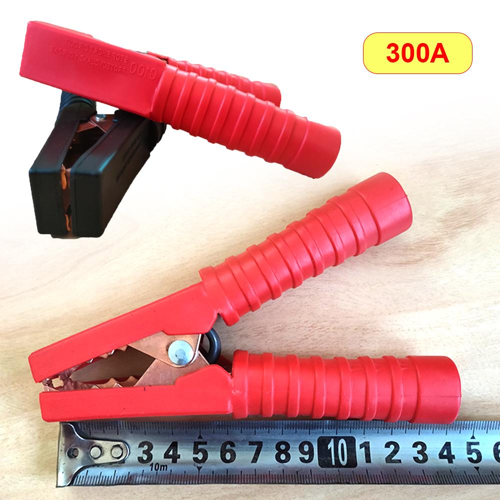 100A 500A Electrical Crocodile Clamp Copper Plated Emergency Power Terminal Test Connector Charging Battery Clip For Jumper Part