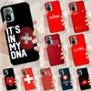 Schweiz Schweizer Flagge Hülle Für Xiaomi Redmi Note 13 Pro 14 12 11 9 10 9S 10S 11S 12S Redmi 14C 10C 12C 13C Hülle