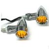 Moto Accessories Universal 12V Motorcycle Turn Signal Lights LED Brake Lamps Taillights Indicator DRL Lens