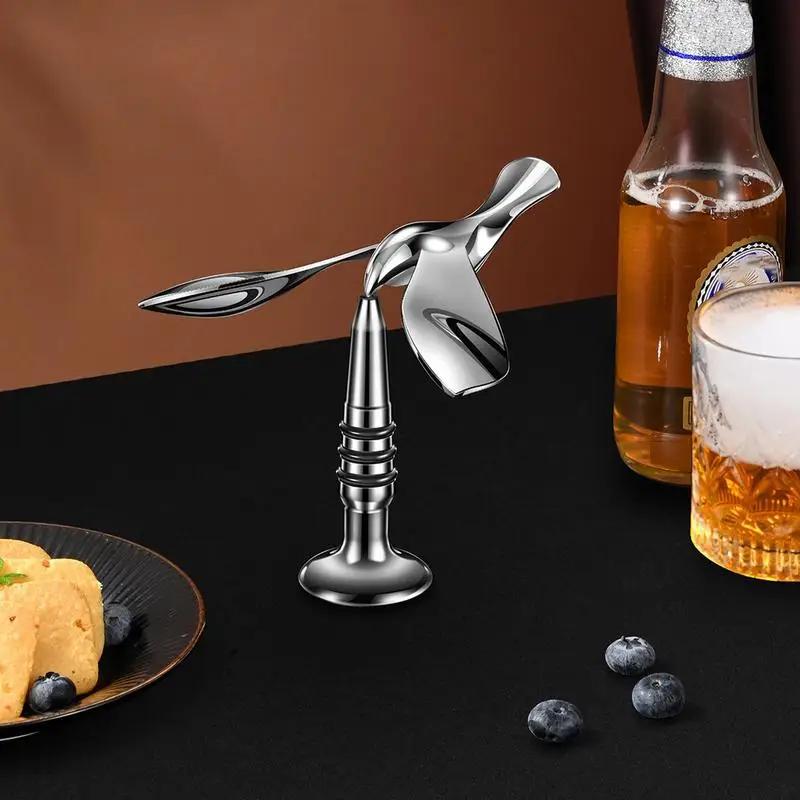 Bottle Opener For Beer Balancing Bird Drinks Bottle Opener Tool Zinc Alloy Bottle Opener Tabletop Decoration Bottle Opener For