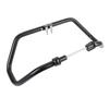 Motorcycle Engine Guard Crash Bar Frame Protector Black Rugged Iron Highway Frame Falling Protector Replacement For