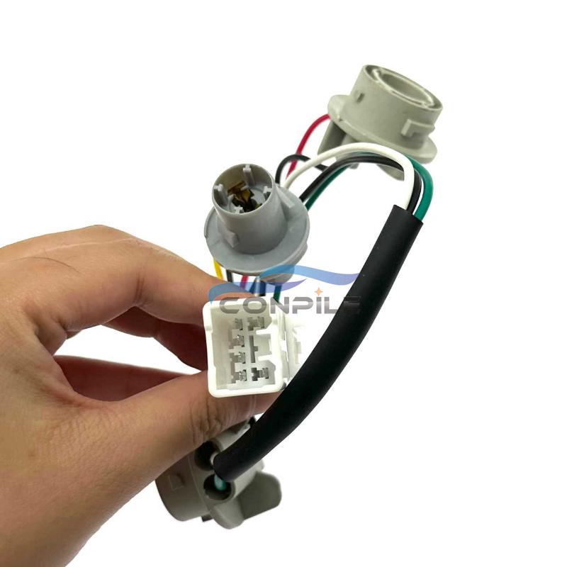 For Kia Rio Outer Taillight Brake Lamp Holder Taillight Wiring Harness without bulb