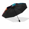1pc Space Pup Automatic Open/Close Umbrella, Windproof, Folding Compact Umbrella with Lightweight Design for Women/Men080