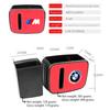 Car Seat Back Trash Bin Storage Box Drink Holder Organizer Car Goods For BMW 50th E39 E46 E90 E60 F10 F11 F20 F30 M 1 3 5 Series