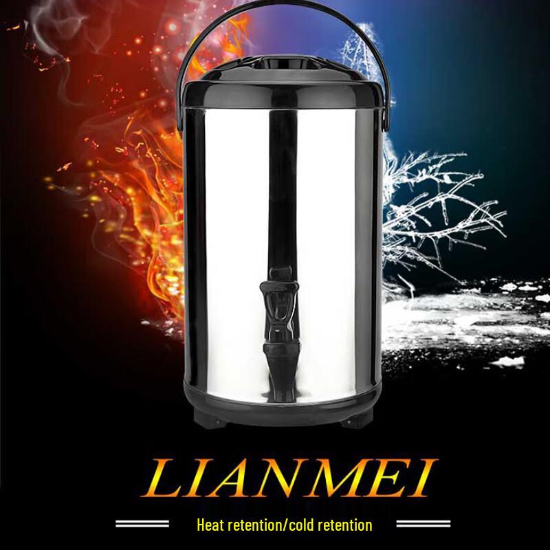 Stainless Steel Insulated Beverage Dispenser with Faucet