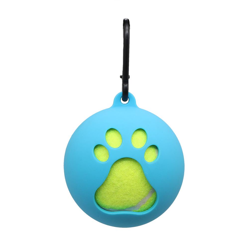 

Silicone Dog Training Tennis Ball Protective Cover - Hot Selling, In Stock небесно-голубой
