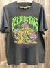 Ice Nine Kills Psychedelic Mushroom Skull Kurzarm Anthrazit Unisex Shirt Unisex T-Shirt