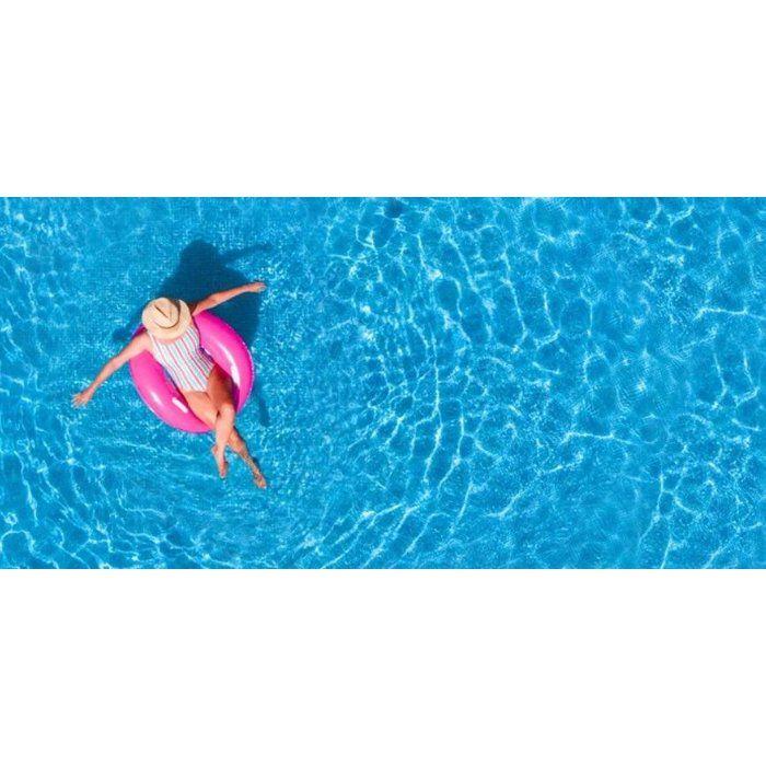 Flotteur doseur piscine - BSI - Grand flotteur - Galets 200 g - Piscine moyenne et grande - Diffusion lente
