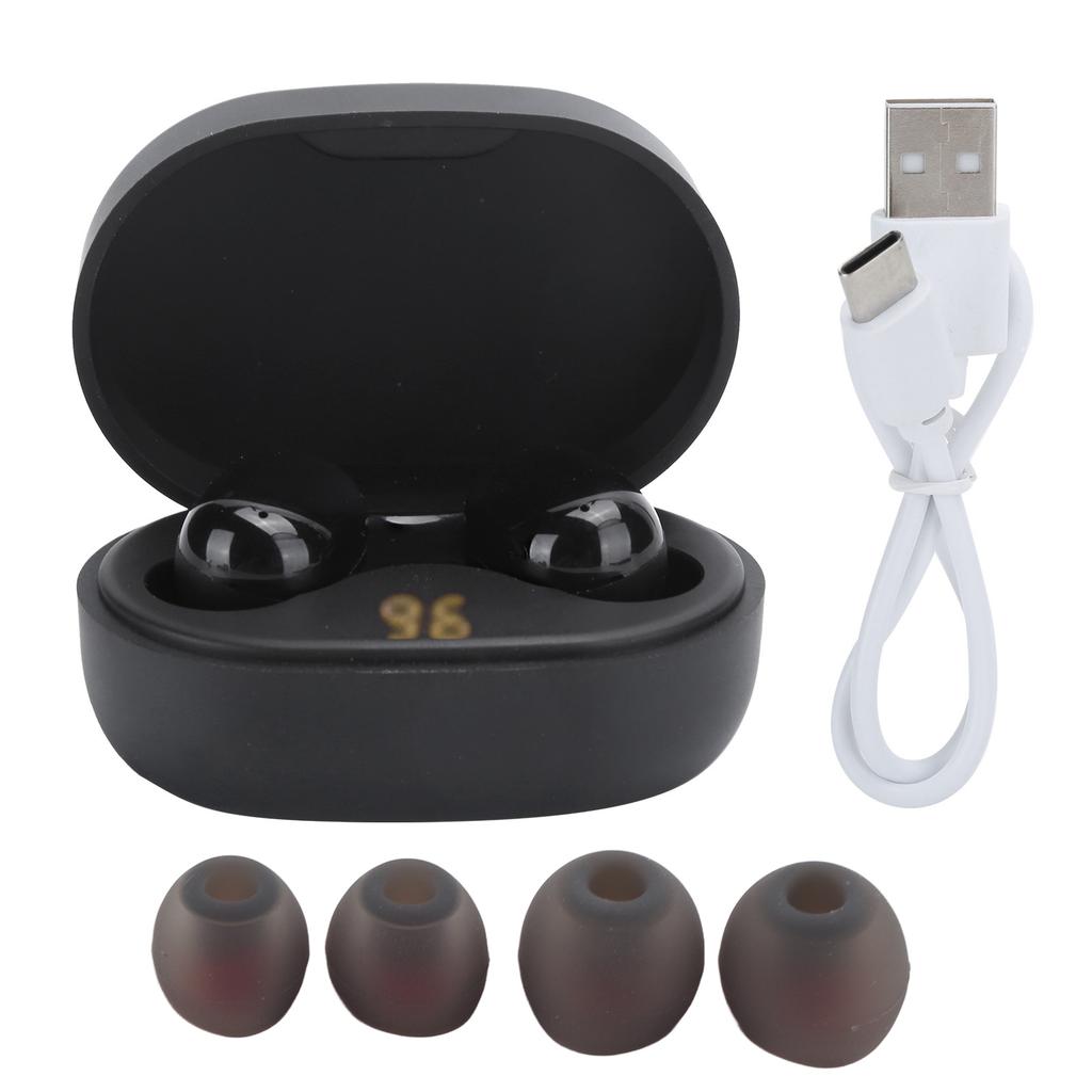 Echte kabellose Bluetooth 5.0 Ohrhörer Digitalanzeige Leicht mit Ladecase