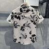 Men's Clothing Premium Short Sleeve Shirt Summer Fashion Print Loose Fit Casual Versatile Stylish New Collection