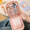 Bolsa de Maquillaje Portátil para Retoques, Mini Bolsa de Almacenamiento para Cosméticos de Labios, Organizador Multifuncional de Gran Capacidad, Neceser