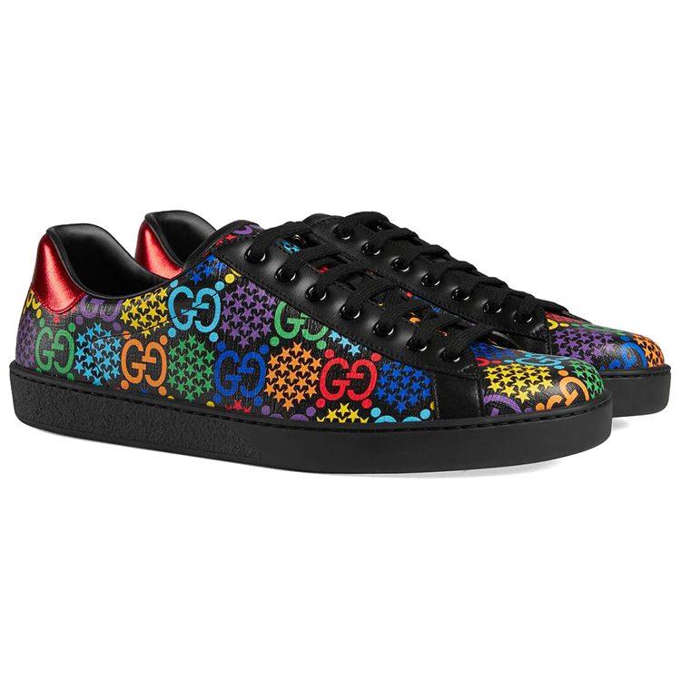 Gucci Ace Gg Supreme Low 'Psychedelic - Black' 610085 H2020 1110
