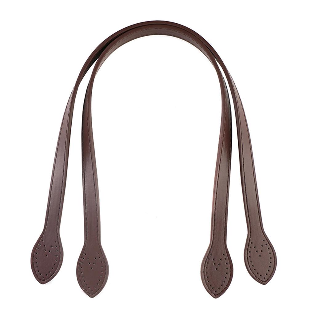 Pacote de 2 Alças de Ombro de Couro Sintético de Reposição Acessórios para Artesanato DIY e Projetos de Substituição de Bolsas