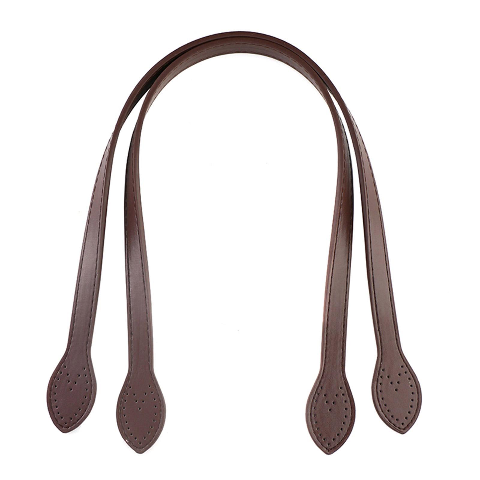 

Набор из 2 ручек для наплечной сумки из искусственной кожи, аксессуары для DIY рукоделия и проектов по замене кошелька 2