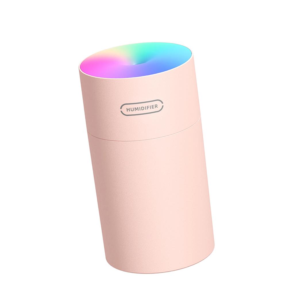 

Увлажнитель воздуха 270 мл 2 Вт USB увлажнитель воздуха пластиковый светодиодный распылительный диффузор для домашнего офиса автомобиля, серый розовый