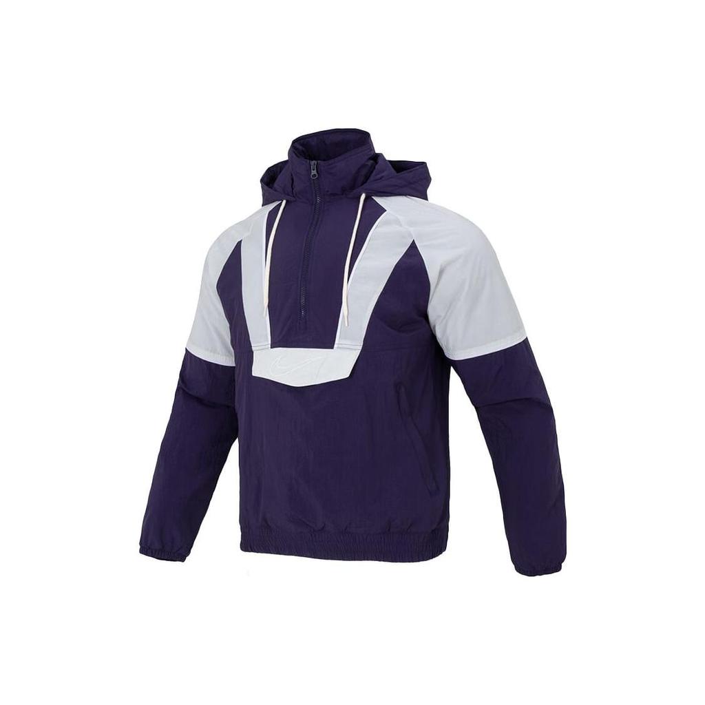 Nike Jackets Men's Dark Blue Hooded Moderate Other FB7114-555