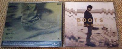 CD FUKUYAMA MASAHARU - BOOTS  BVCR100 Japan Japanese Pop/Rock Used