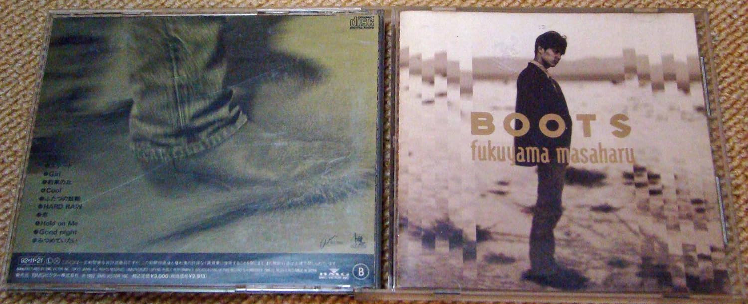 

CD FUKUYAMA MASAHARU - BOOTS BVCR100 Japan Japanese Pop/Rock Used