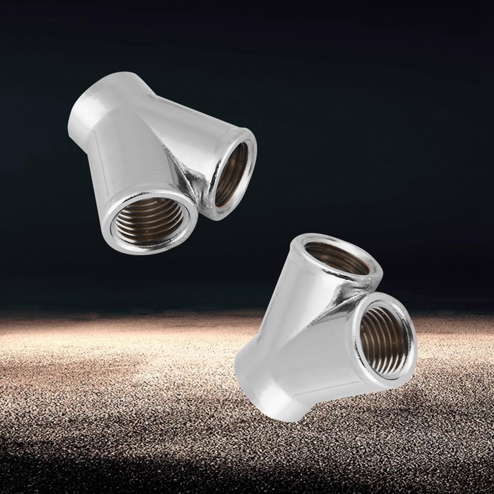 Y Splitter Shape PC Water Cooling Fitting 3 Way Liquid Cooling Fitting Custom Loop Systems