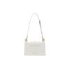 New CHARLES&KEITH PU Shoulder Bag, Portable Crossbody Bag Small Women's White/Brown CK2-20701342