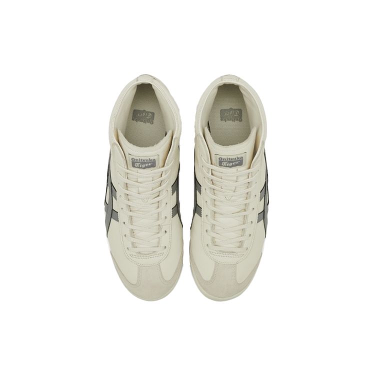 ONITSUKA TIGER Mexico 66 Mid Runner Woven Lifestyle Shoes Unisex Sneaker Light-Gray 1183B812-200